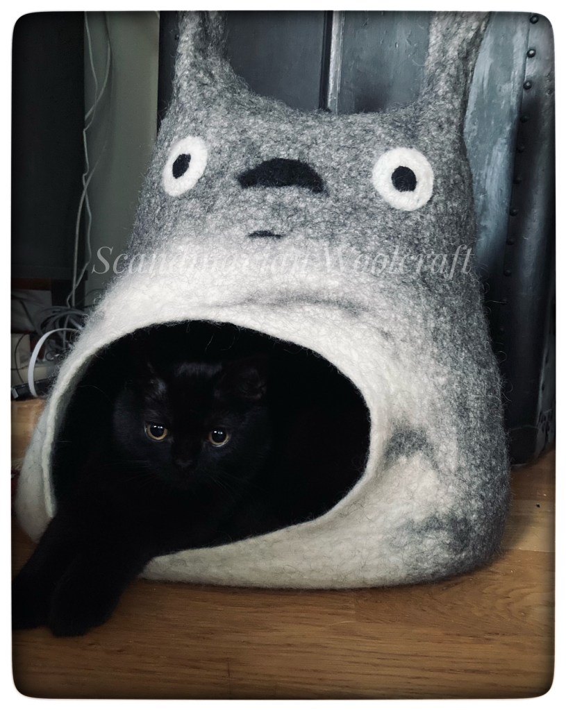 felted catcave totoro